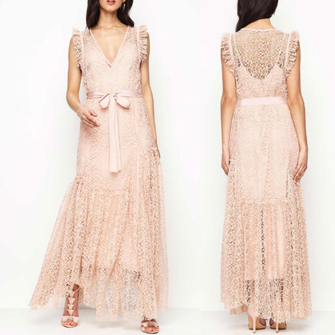 Alice McCall REFLECTION GOWN NUDE