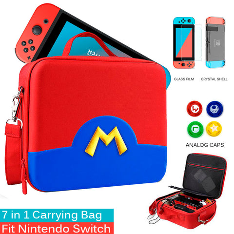 Portable EVA Storage Bag Shell Carrying Case For Nintend Switch Water-resistent Pokeball Protective For NS Console Accessories