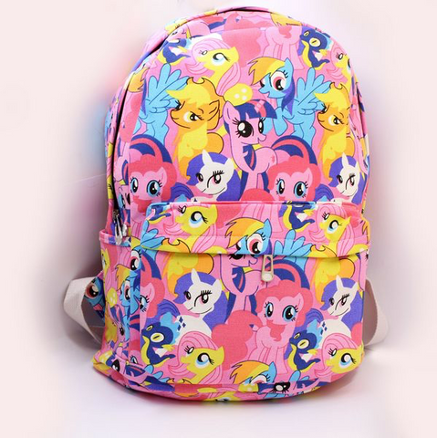 My Little Pony Printed Backpack